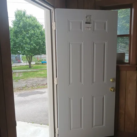 a view of water heater room