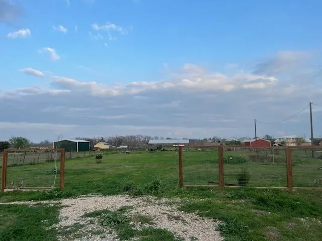 a view of a grassy field