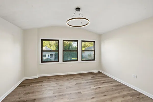 a view of empty room