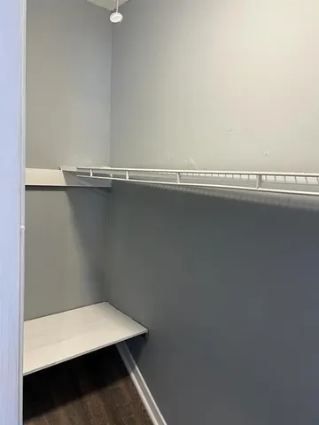 a close view of a sink in a shelf