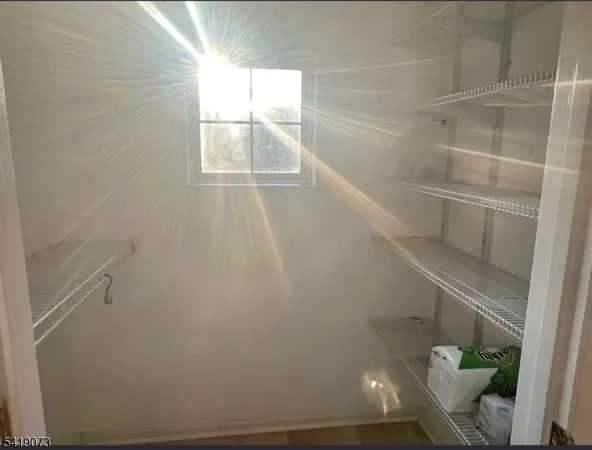 a bathroom with a window