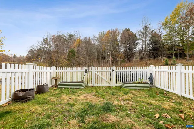 a view of a gate with a gate