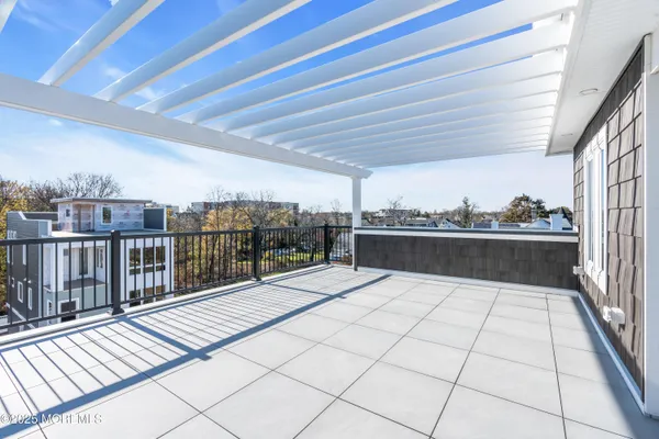 a view of balcony and deck