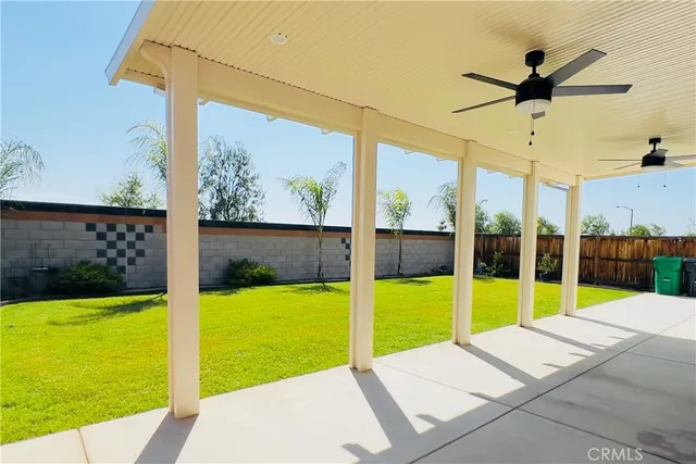 a view of a swimming pool with a porch