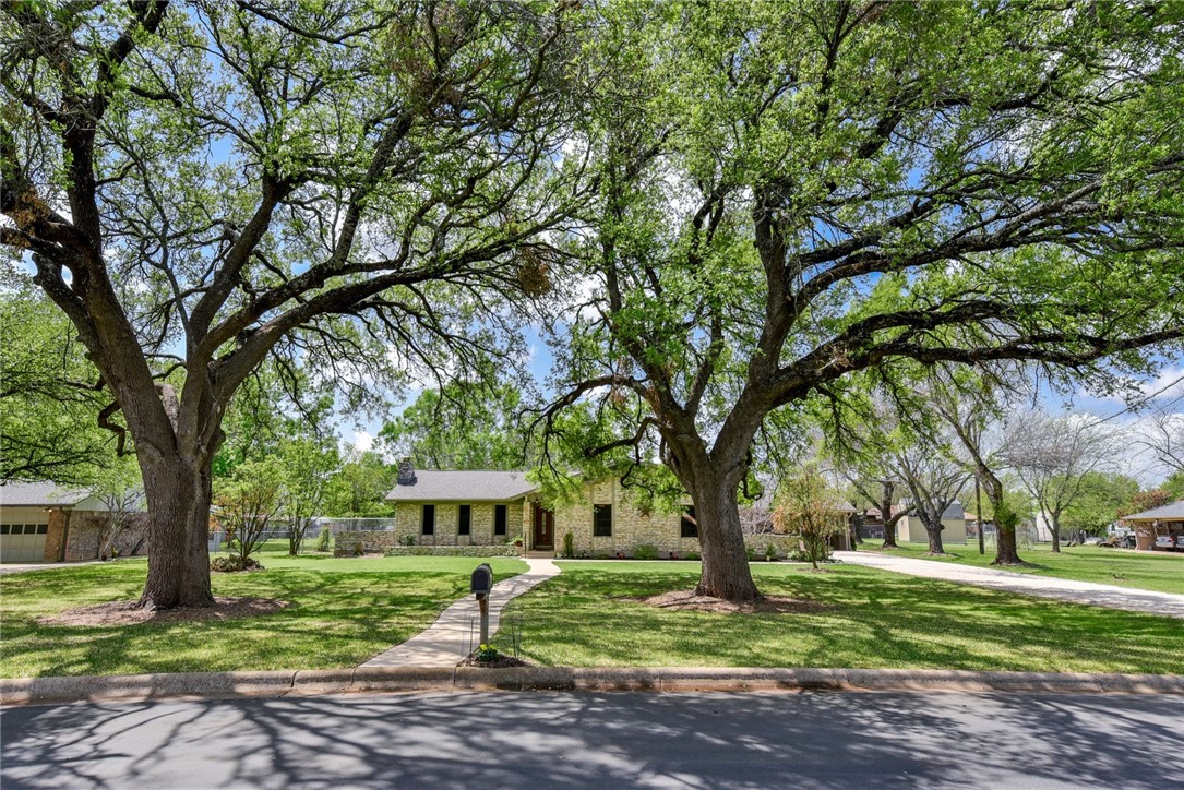 120 Woodland Road Georgetown, TX 78628 - Photo 1 of 1 Majestic trees frame this home perfectly!