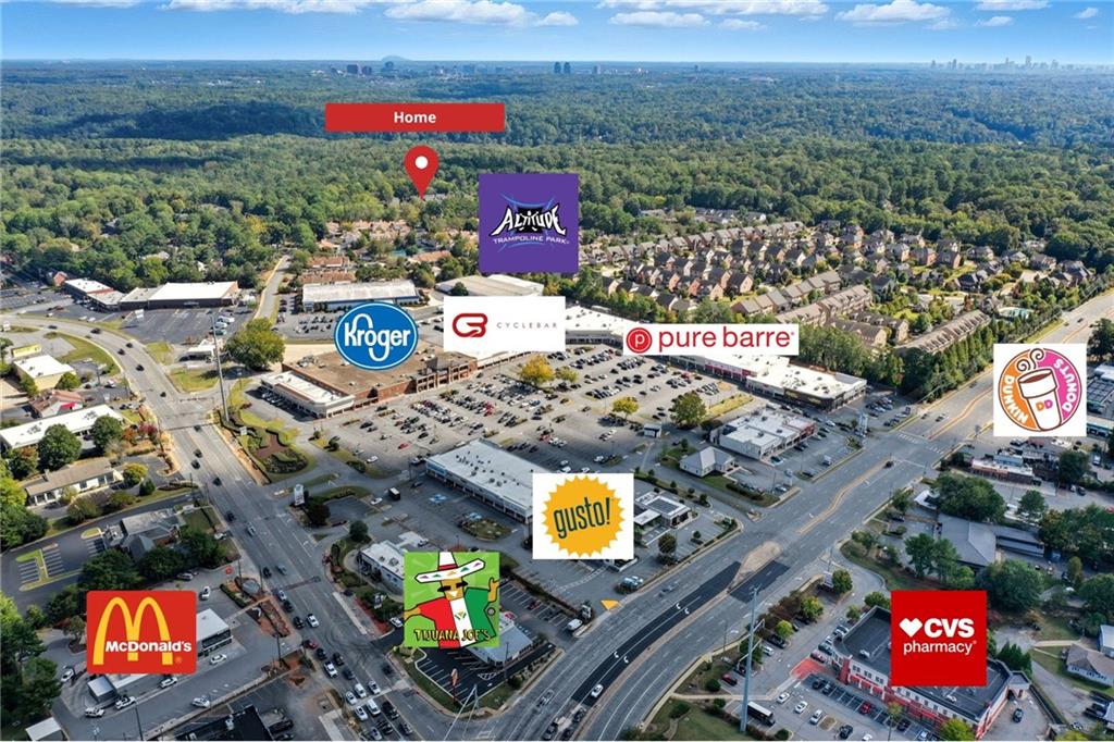 101 Park Ridge Circle Marietta, GA 30068 - Photo 30 of 52 an aerial view of swimming pool