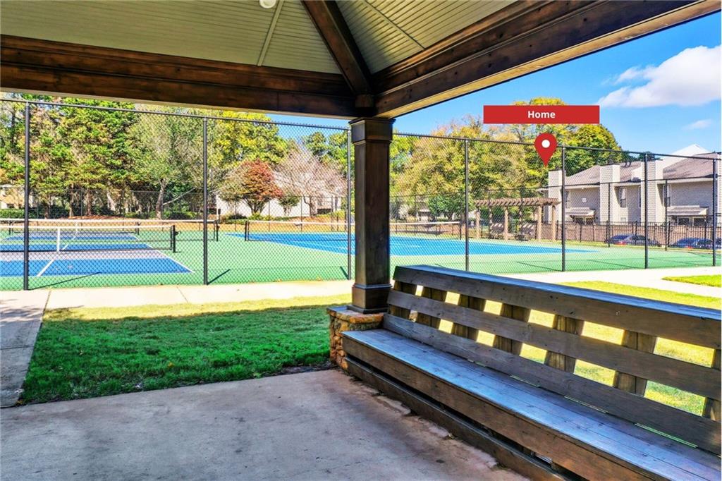 101 Park Ridge Circle Marietta, GA 30068 - Photo 41 of 51 a view of a bench in the garden