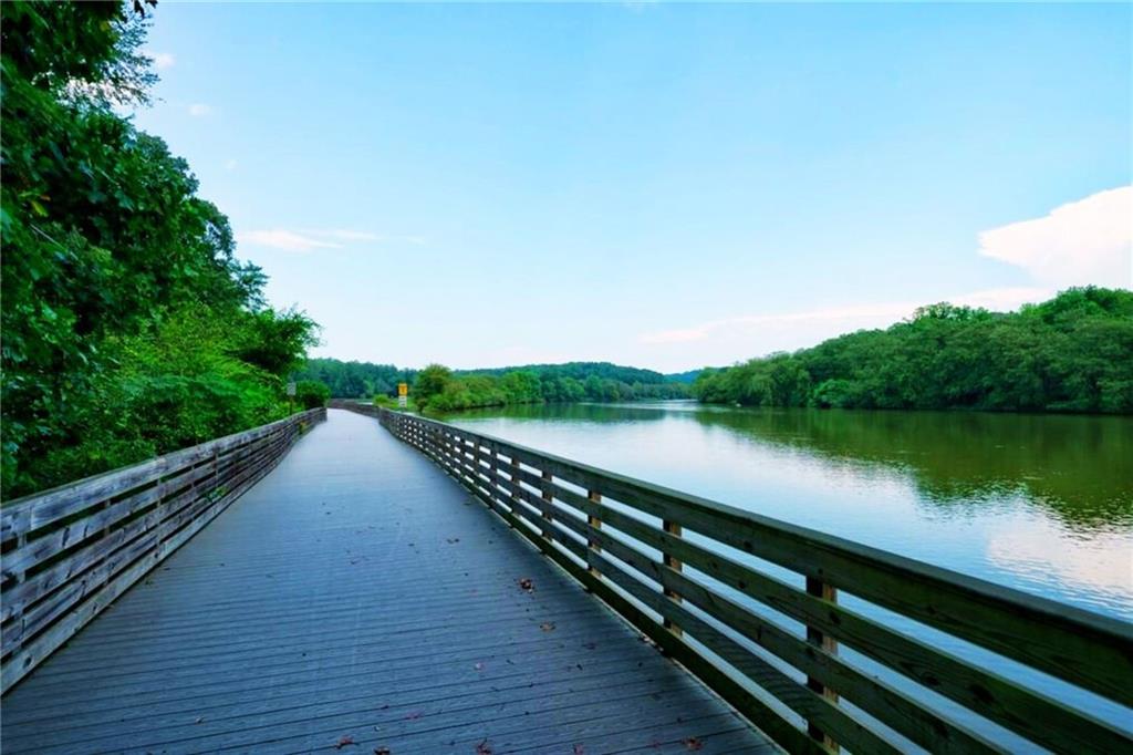 101 Park Ridge Circle Marietta, GA 30068 - Photo 42 of 51 a view of river and deck