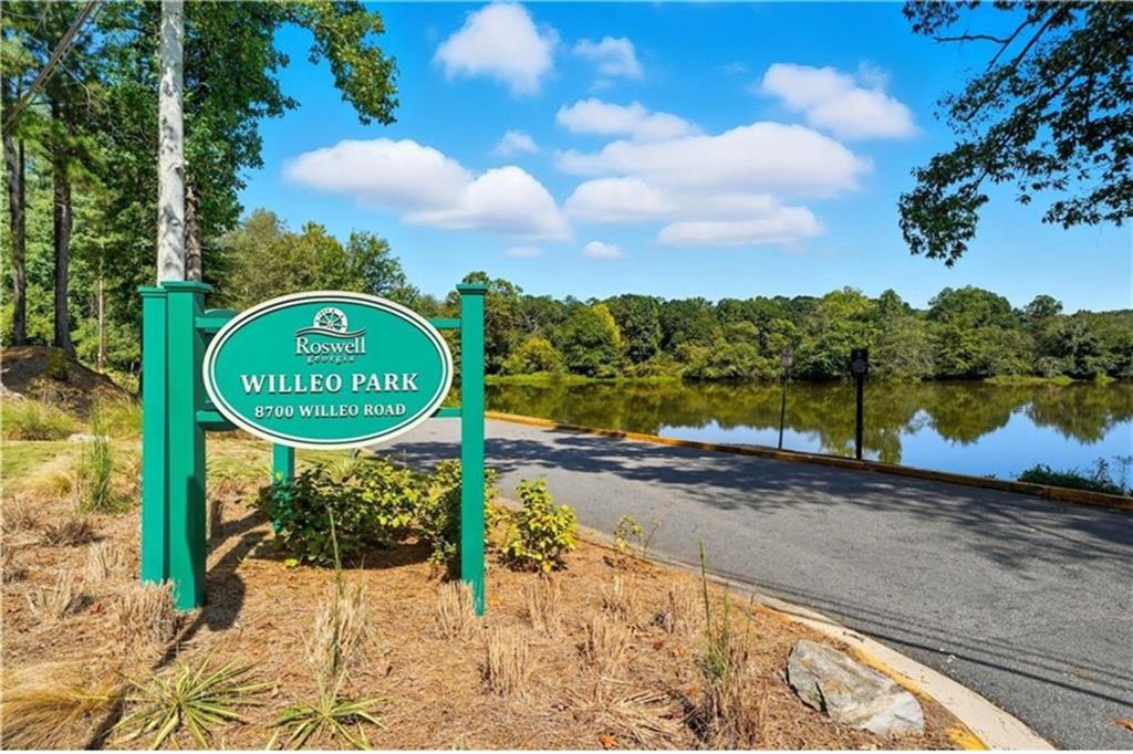 101 Park Ridge Circle Marietta, GA 30068 - Photo 47 of 52 a sign board with a lake view