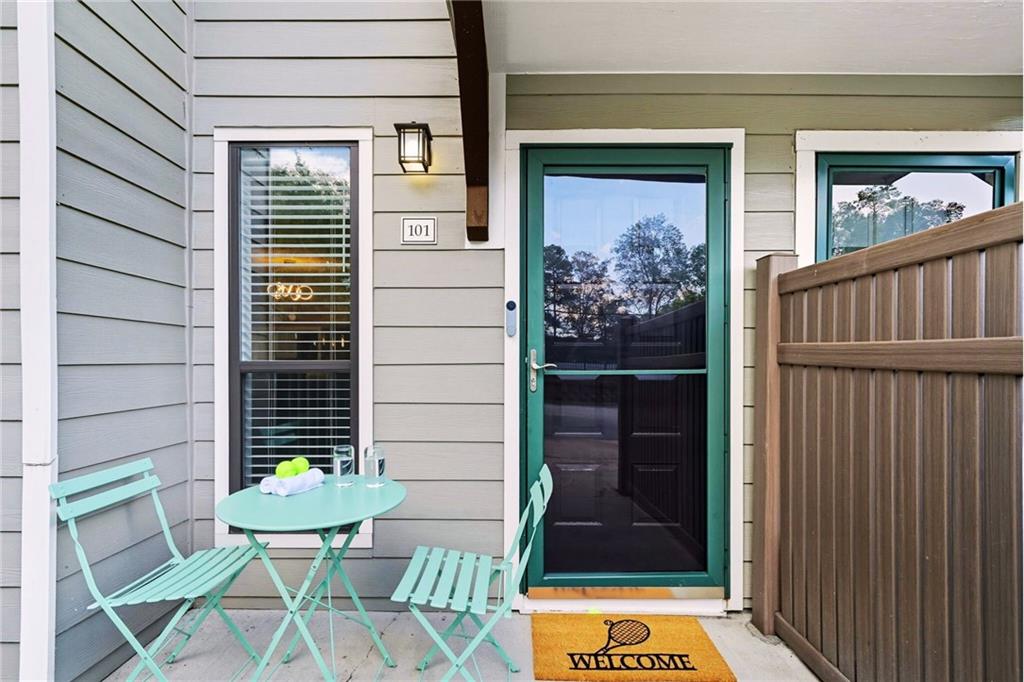 101 Park Ridge Circle Marietta, GA 30068 - Photo 5 of 52 a view of porch with a bench