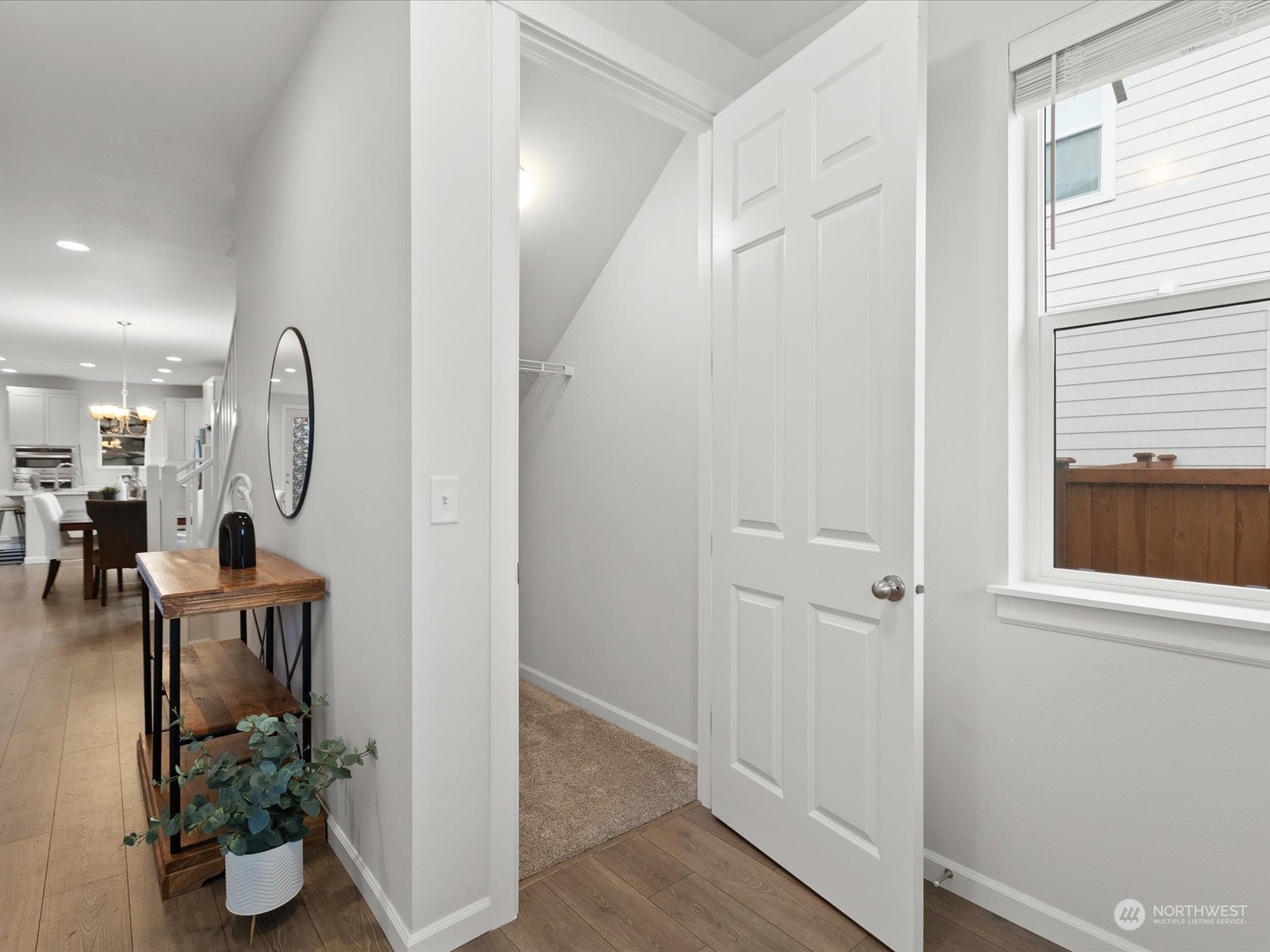 9752 Prospect Place Gig Harbor, WA 98332 - Photo 6 of 40 a view of an entryway with wooden floor