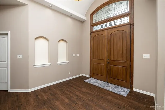 a view of an entryway