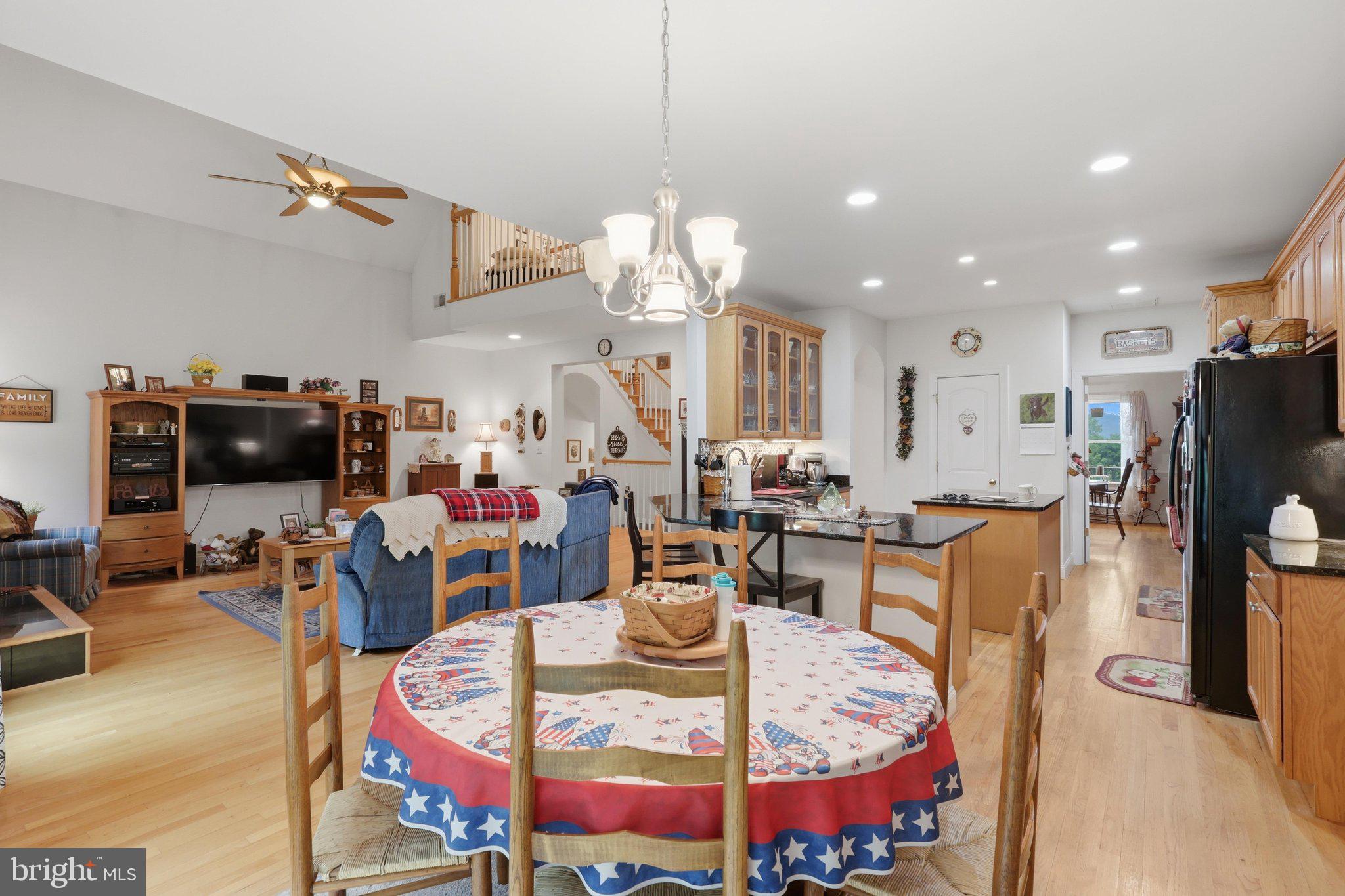7020 Debold Road Thurmont, MD 21788 - Photo 21 of 75 The open concept from Kitchen to Breakfast to LR