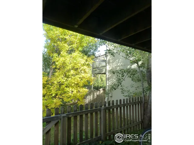 a view of a glass door