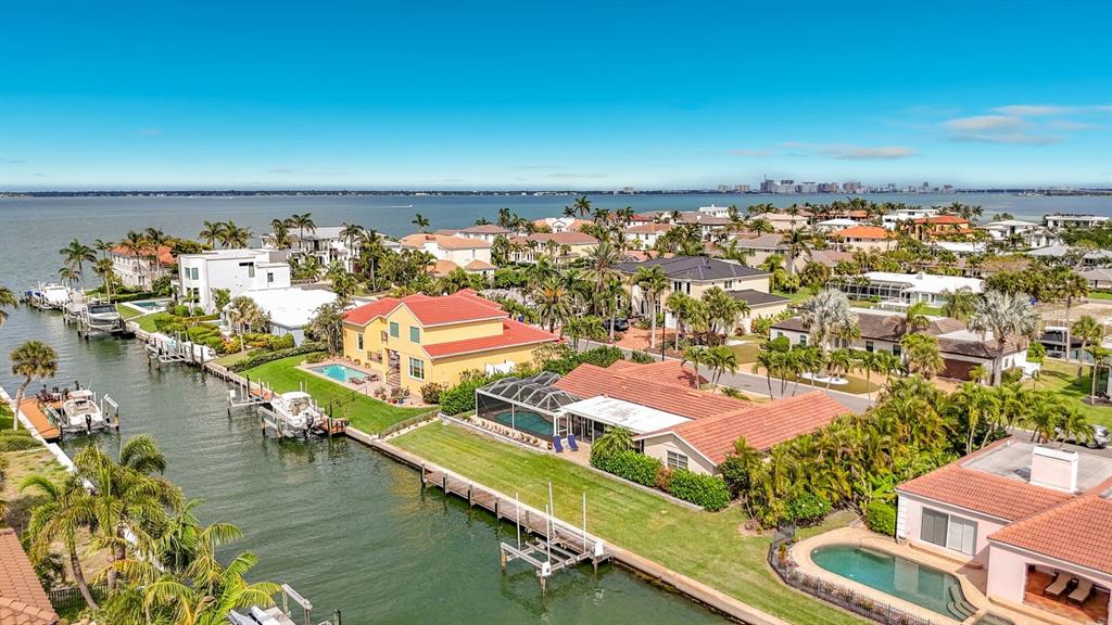 581 Yardarm Lane Longboat Key, FL 34228 - Photo 30 of 30 an aerial view of residential houses with outdoor space