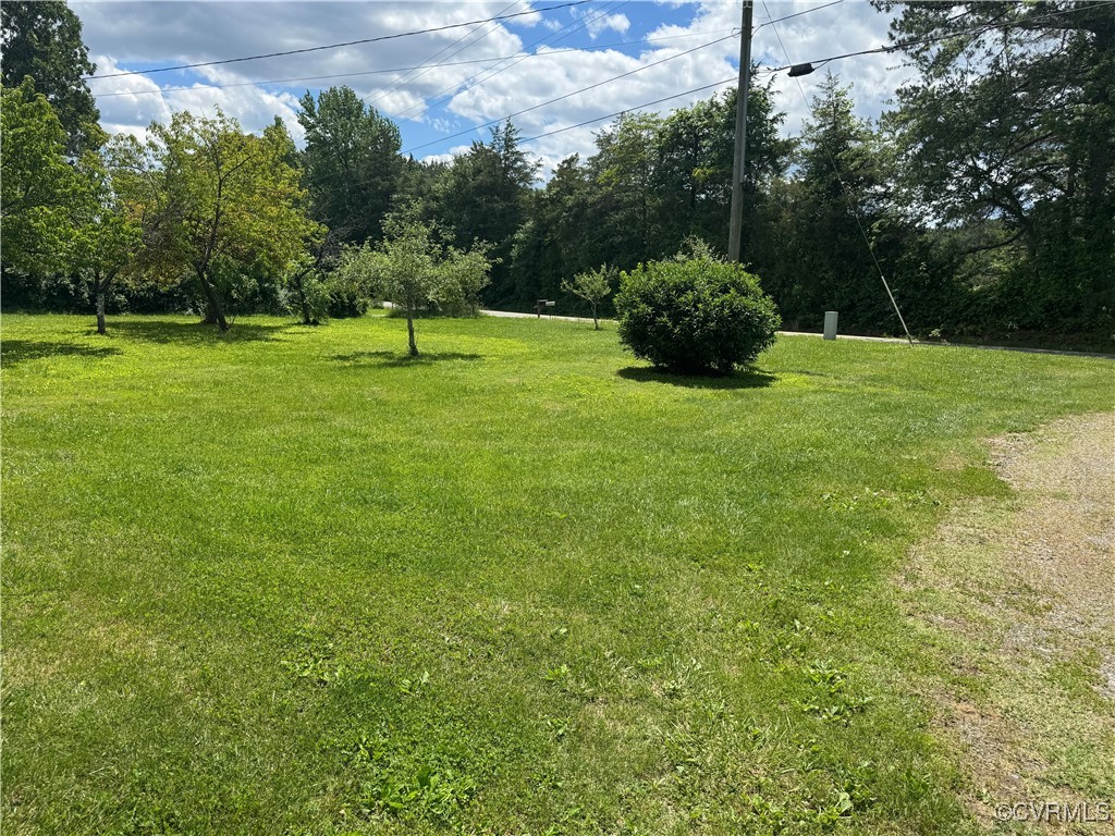 3490 Willow Brook Road Bumpass, VA 23024 - Photo 11 of 47 a backyard of a house with lots of green space