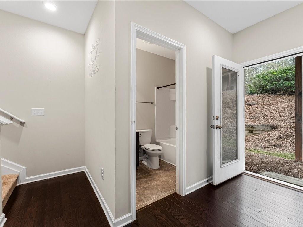 365 Williamson Street Southeast Marietta, GA 30060 - Photo 28 of 28 a view of a room with wooden floor and a bathroom