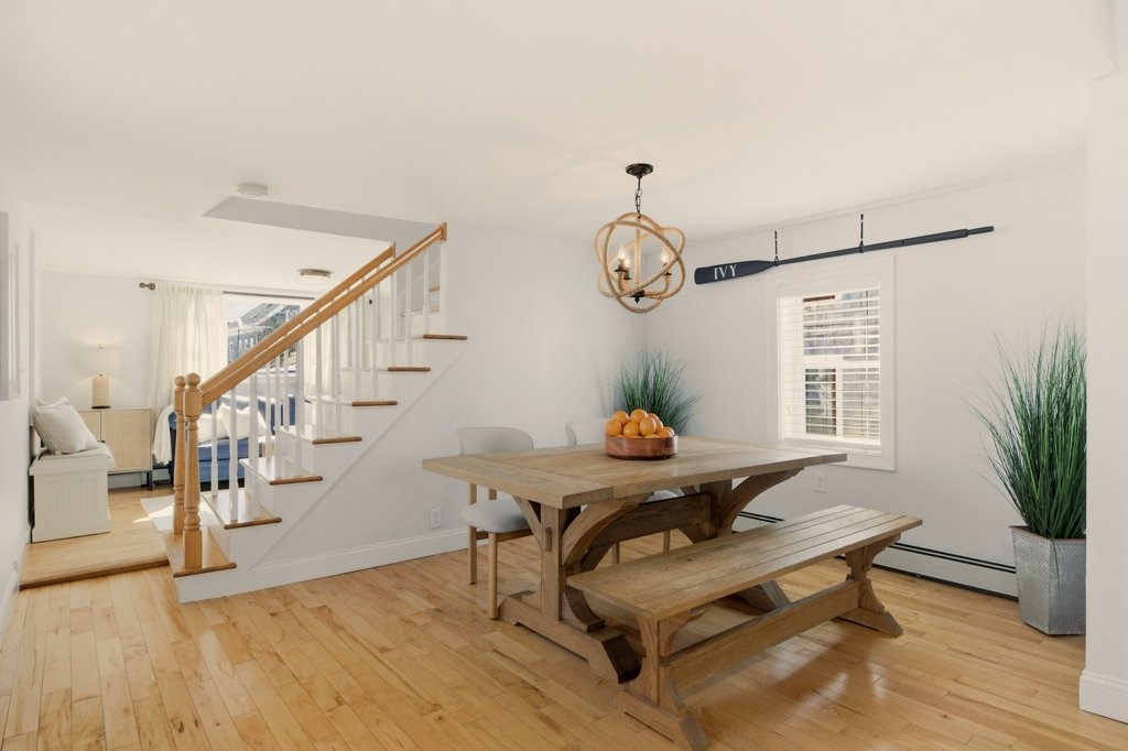 30 South Baptist Street Newport, RI 02840 - Photo 7 of 32 Dining Area First Level facing Living Room and open concept to kitchen area as well!