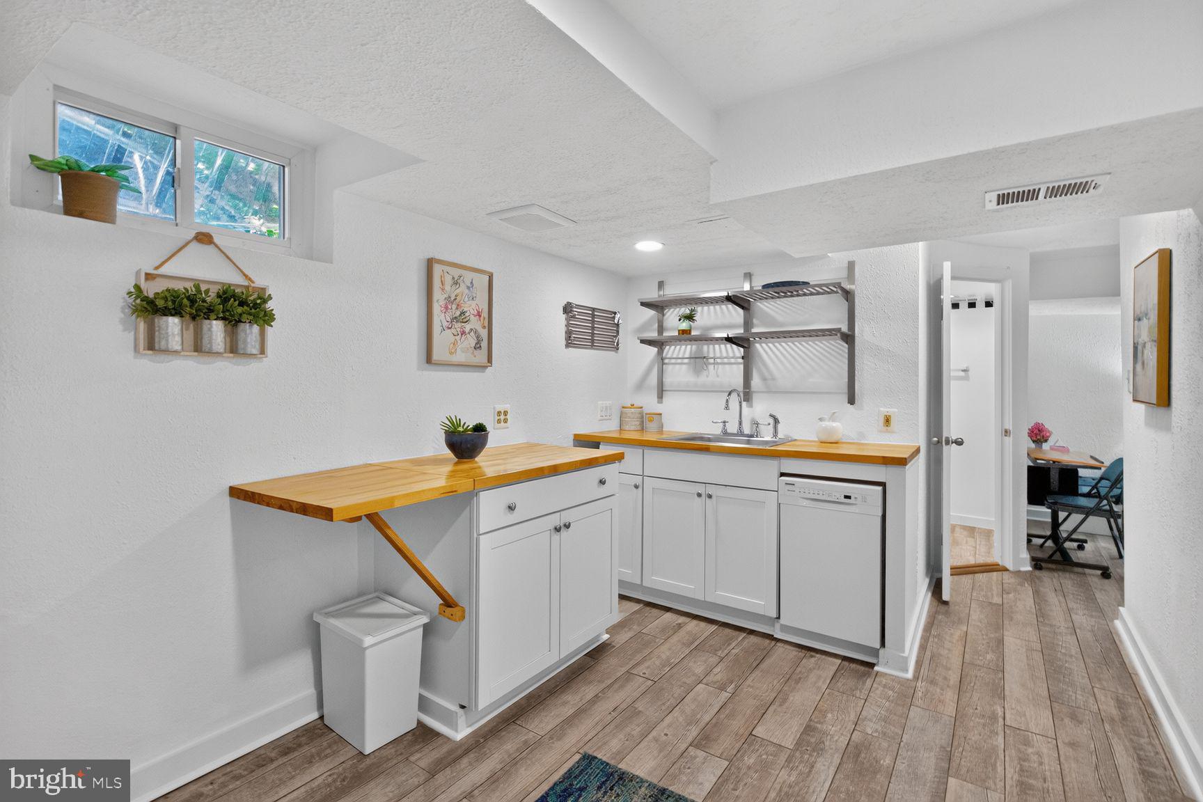 734 Silver Spring Avenue Silver Spring, MD 20910 - Photo 25 of 65 Kitchenette-private studio-porcelain tile floor