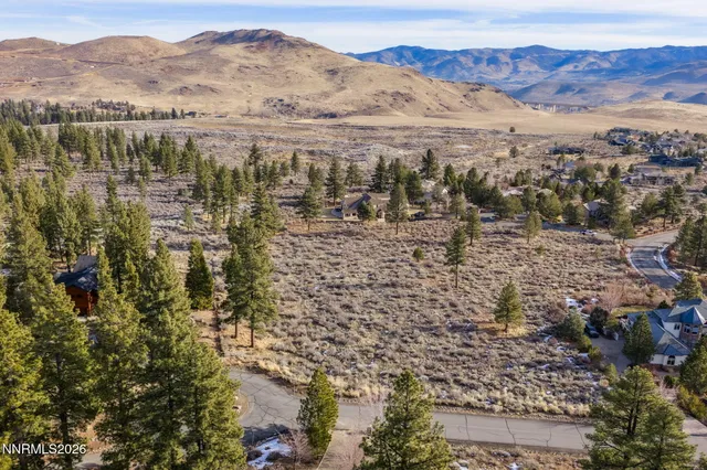 a view of city and mountain