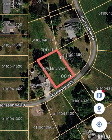 $4,500 | Lot 437 Horseshoe Drive, Avon, IL 61415