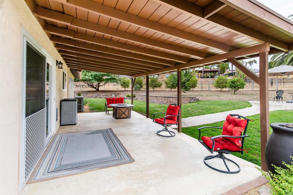 16327 Scarbery Road Ramona, CA 92065 - Photo 19 of 40 a view of yard with patio