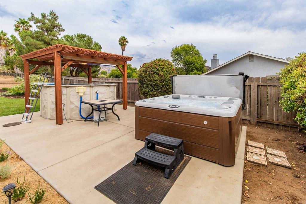 16327 Scarbery Road Ramona, CA 92065 - Photo 21 of 40 a view of outdoor space yard deck patio and outdoor kitchen