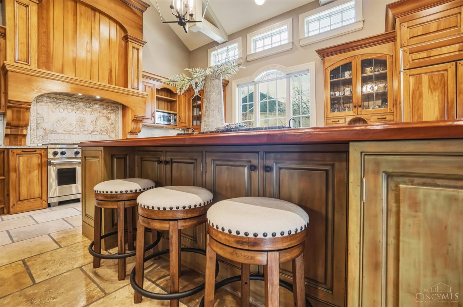 1054 Observatory Point Maineville, OH 45039 - Photo 15 of 82 Room for stools under the large island perfect for a light snack.
