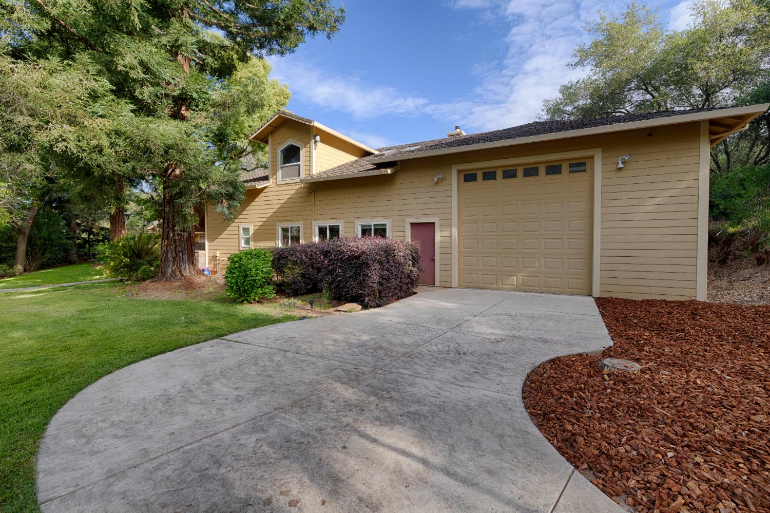 7396 Callison Road Penryn, CA 95663 - Photo 68 of 99 The back of the house shows the drive-through RV garage.
