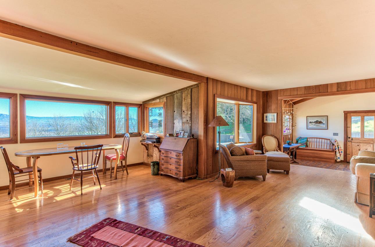 1352 C River Road Salinas, CA 93908 - Photo 14 of 35 a living room with furniture and a wooden floor
