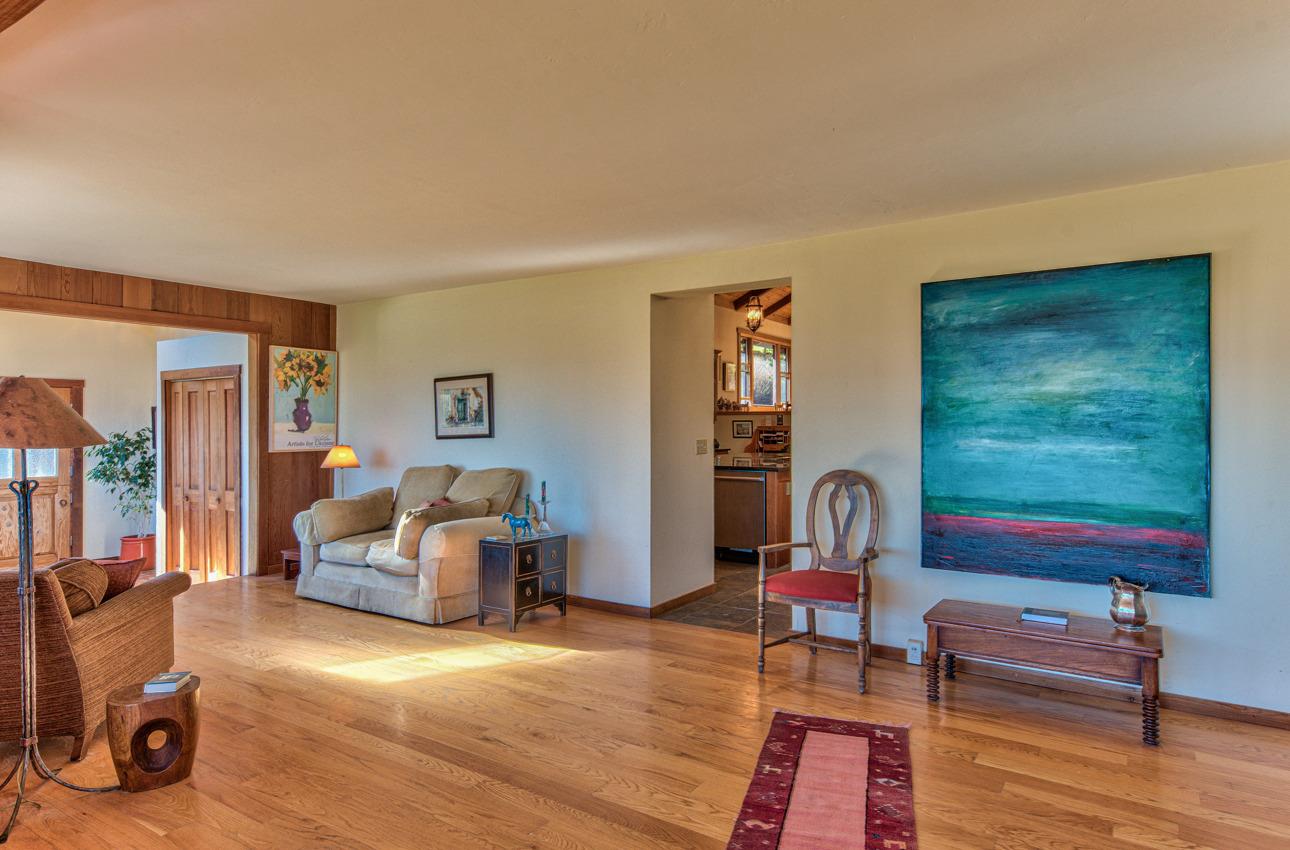 1352 C River Road Salinas, CA 93908 - Photo 16 of 35 a living room with furniture and a wooden floor
