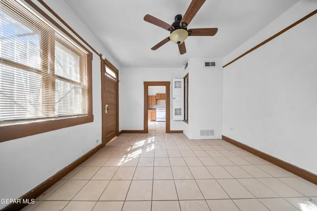 a view of a livingroom with a lounge chair
