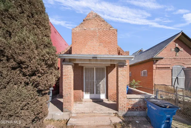 front view of a house with a porch