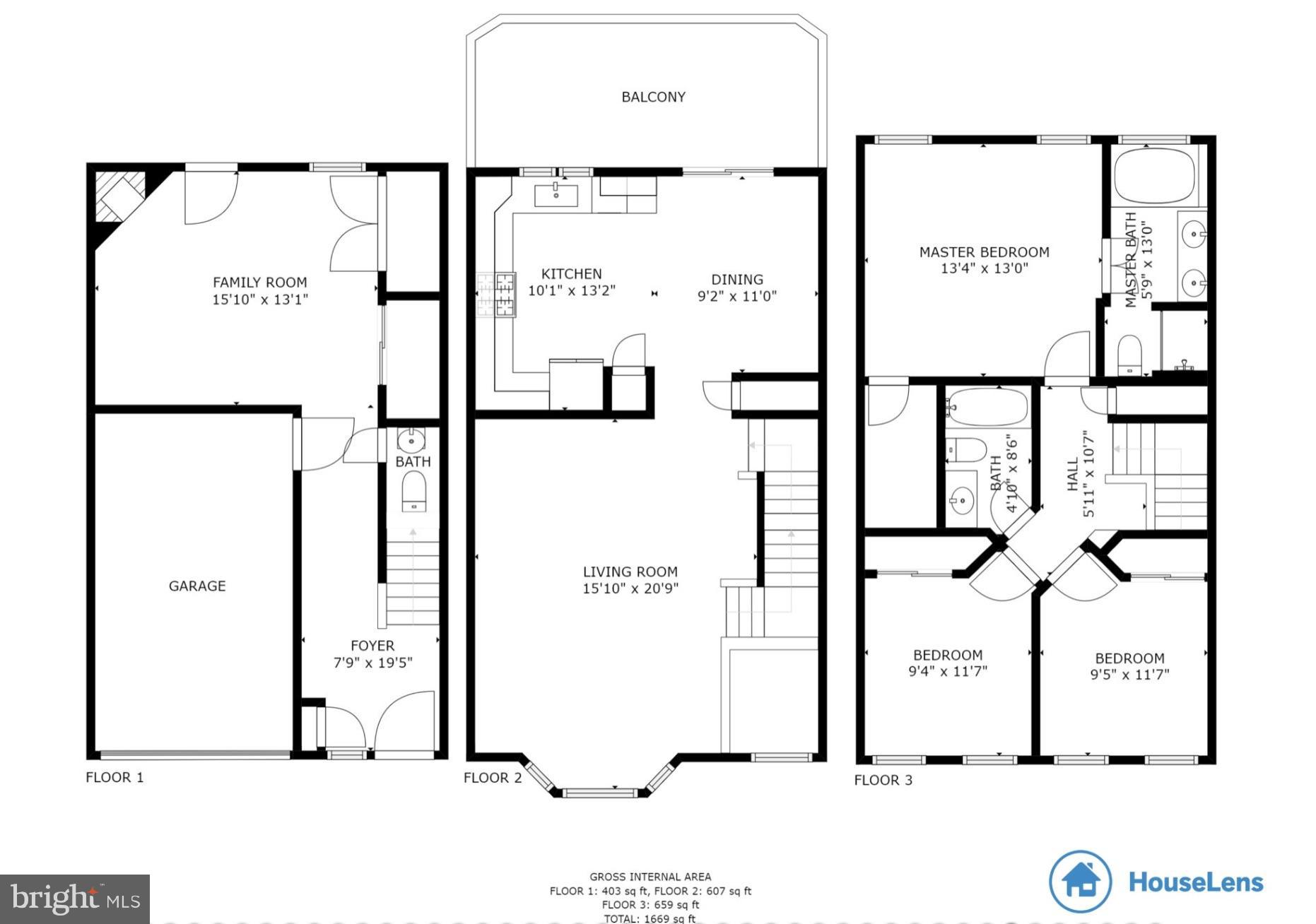 14817 Edman Road Centreville, VA 20121 - Photo 30 of 30 3-level floor plan