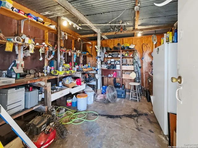 a view of storage and utility