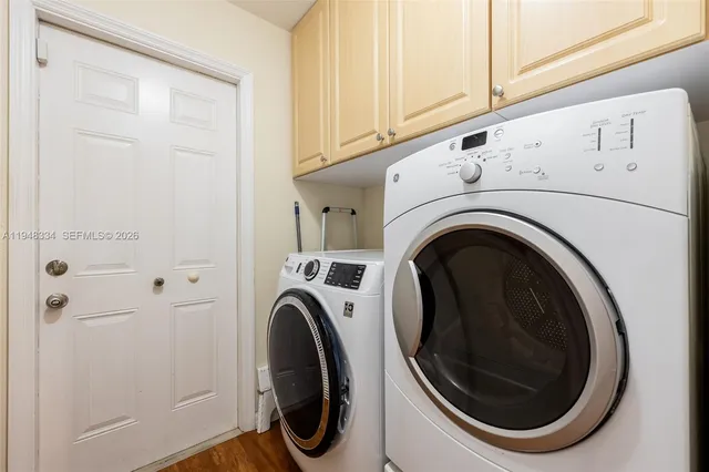 a view of a storage & utility room