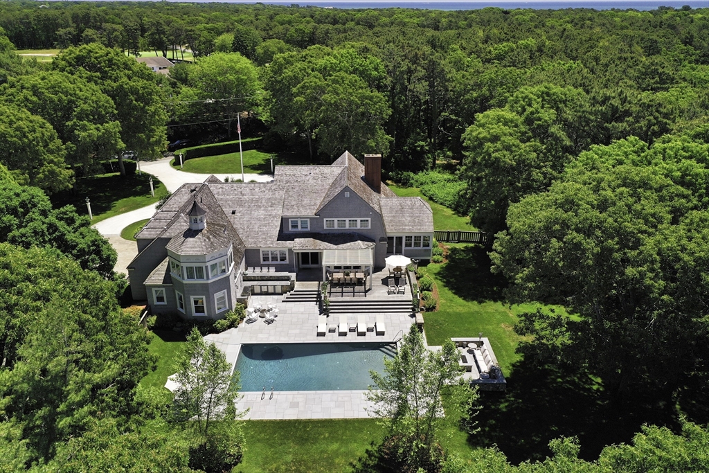 207 Pineleigh Path Barnstable, MA 02655 - Photo 3 of 42 an aerial view of a house with a garden