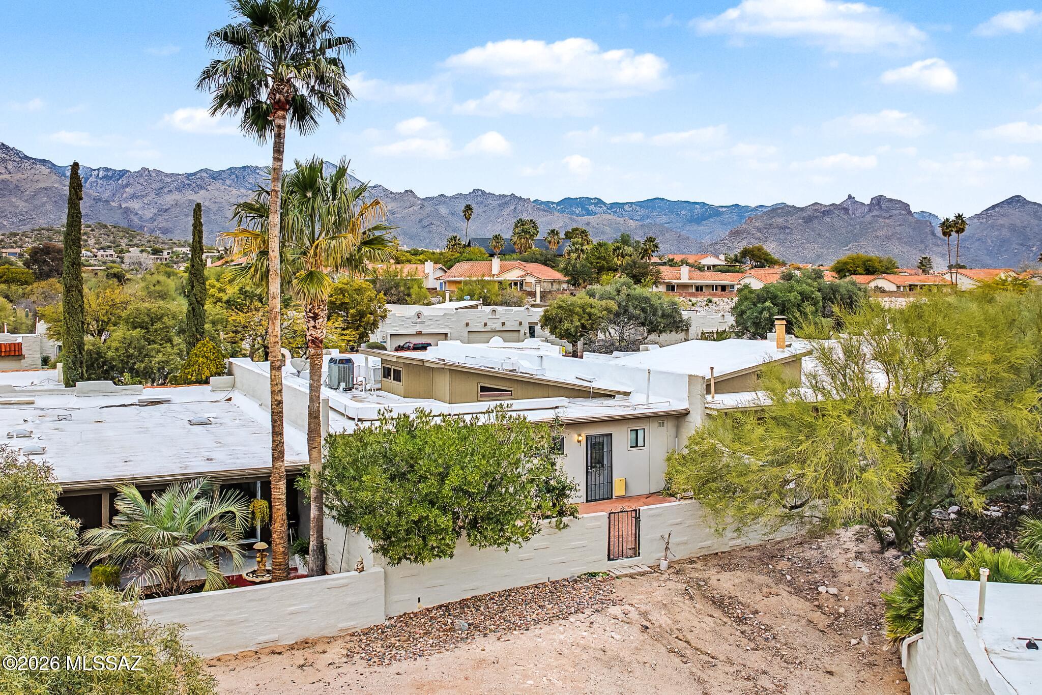 7402 East Wandering Road Tucson, AZ 85750 - Photo 29 of 38 Aerial Back