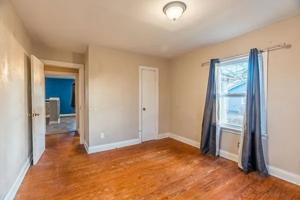 a view of empty room