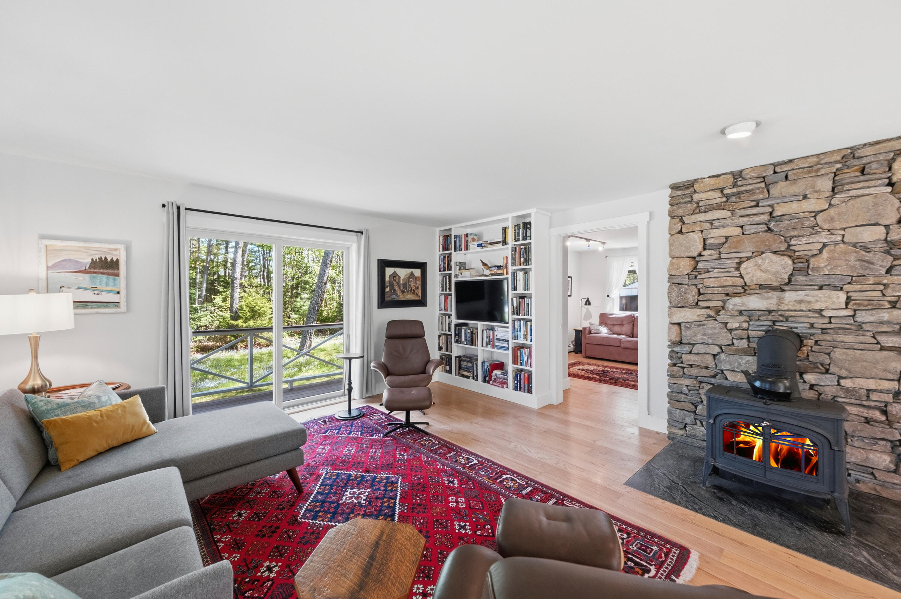 36 Snowdeal Road South Thomaston, ME 04858 - Photo 25 of 87 living w wood stove
