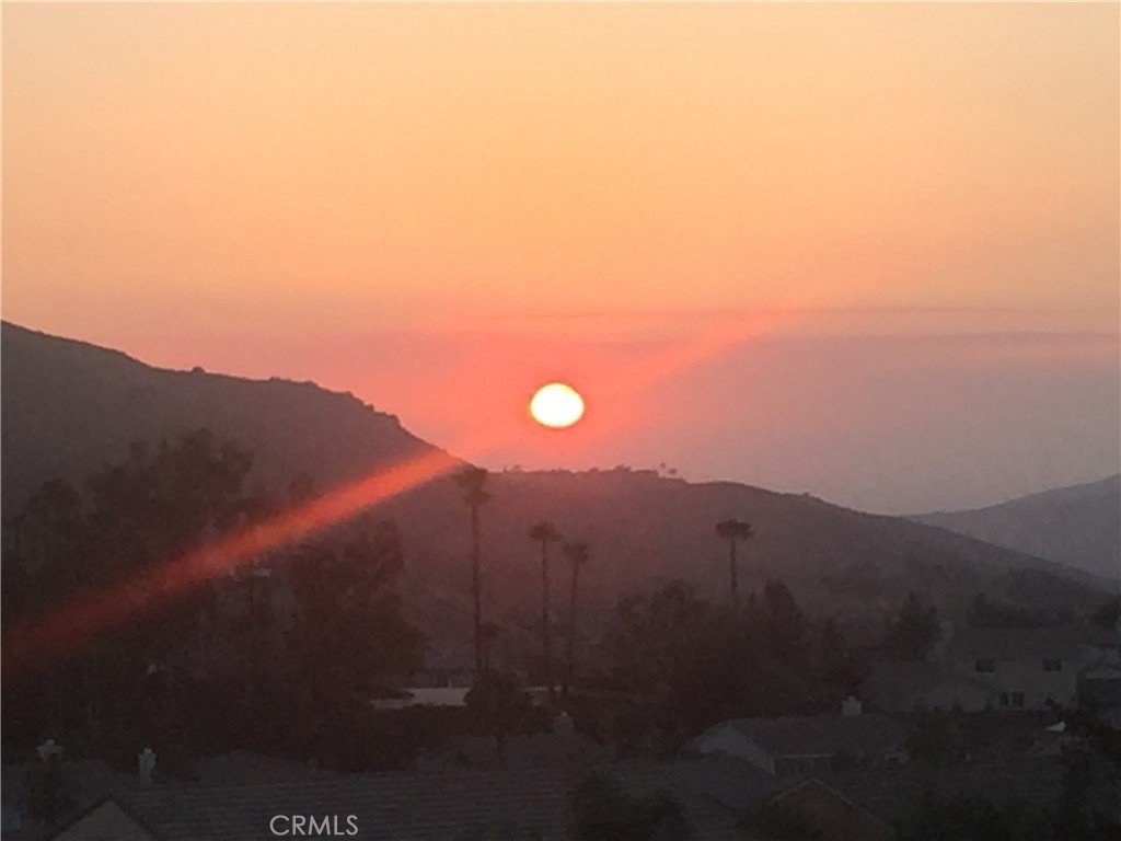 12257 Skywood Court Riverside, CA 92503 - Photo 47 of 47 Sunset from the balcony
