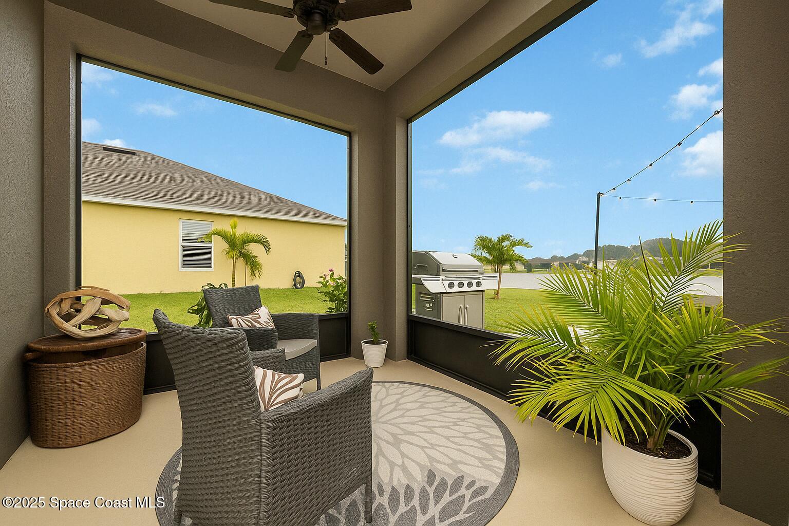 735 Sorrento Drive Cocoa, FL 32922 - Photo 19 of 23 a living room with furniture