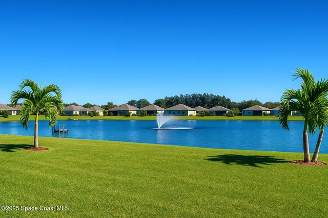 a view of an ocean with beach