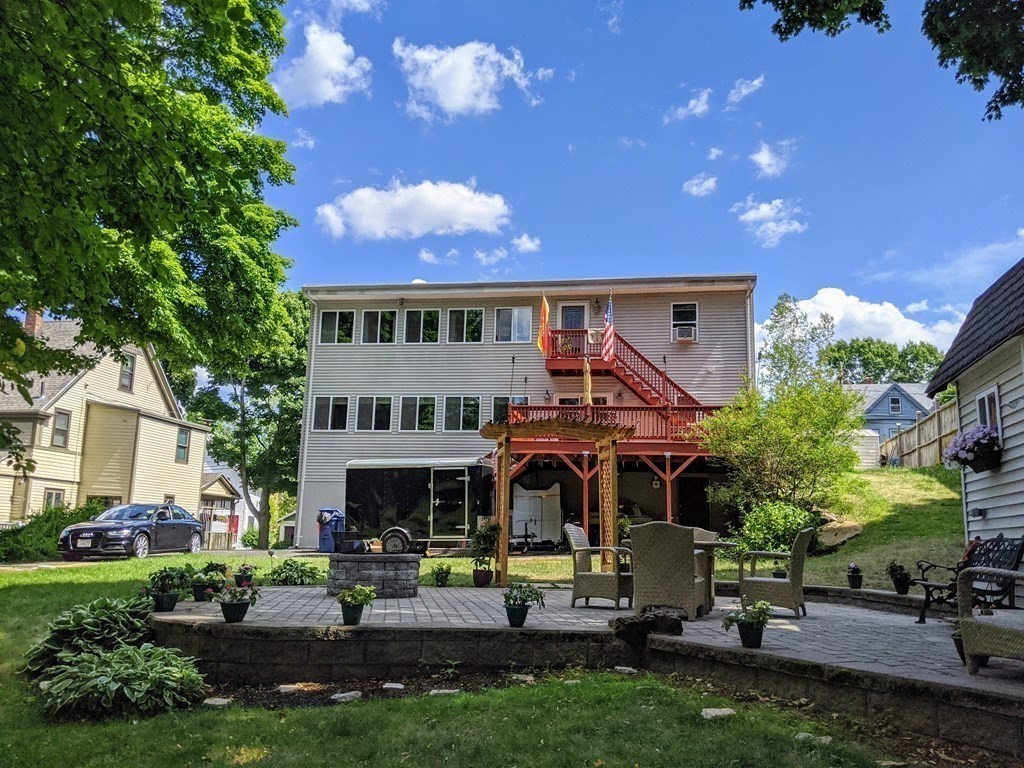 9 Byron Street Wakefield, MA 01880 - Photo 35 of 42 a house view with a garden space