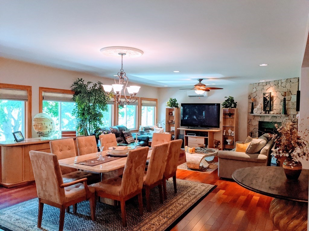9 Byron Street Wakefield, MA 01880 - Photo 5 of 42 a view of a dining room with furniture window and outside view