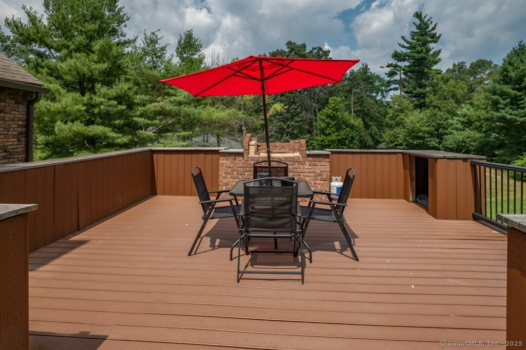 78 Blue Hills Road North Haven, CT 06473 - Photo 22 of 40 a view of a deck with furniture