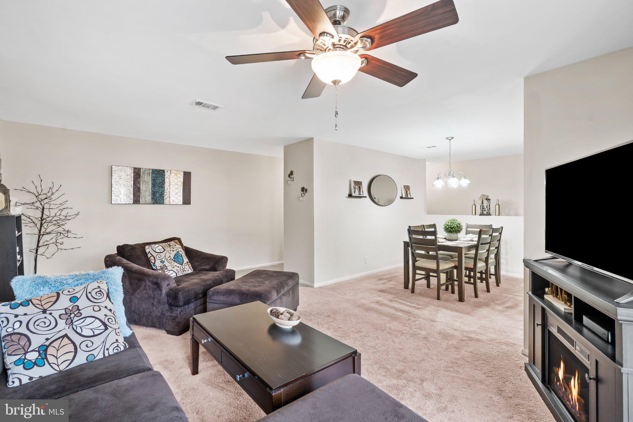 1475 Mt Holly Road, Unit F2 Edgewater Park, NJ 08010 - Photo 17 of 32 Spacious living area with modern charm.