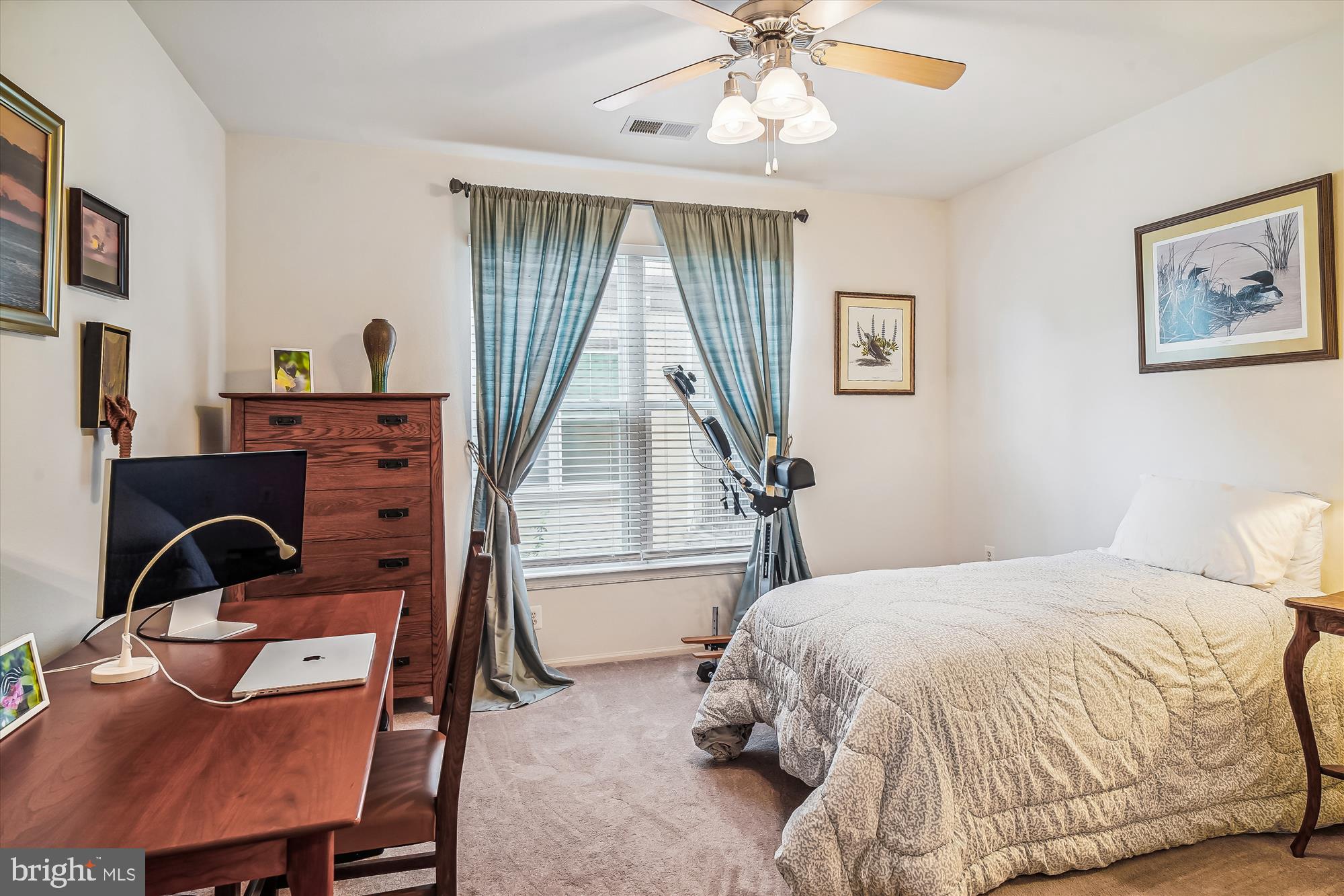 11750 Old Georgetown Road, Unit 2311 Rockville, MD 20852 - Photo 21 of 58 Primary Bedroom with ceiling fan