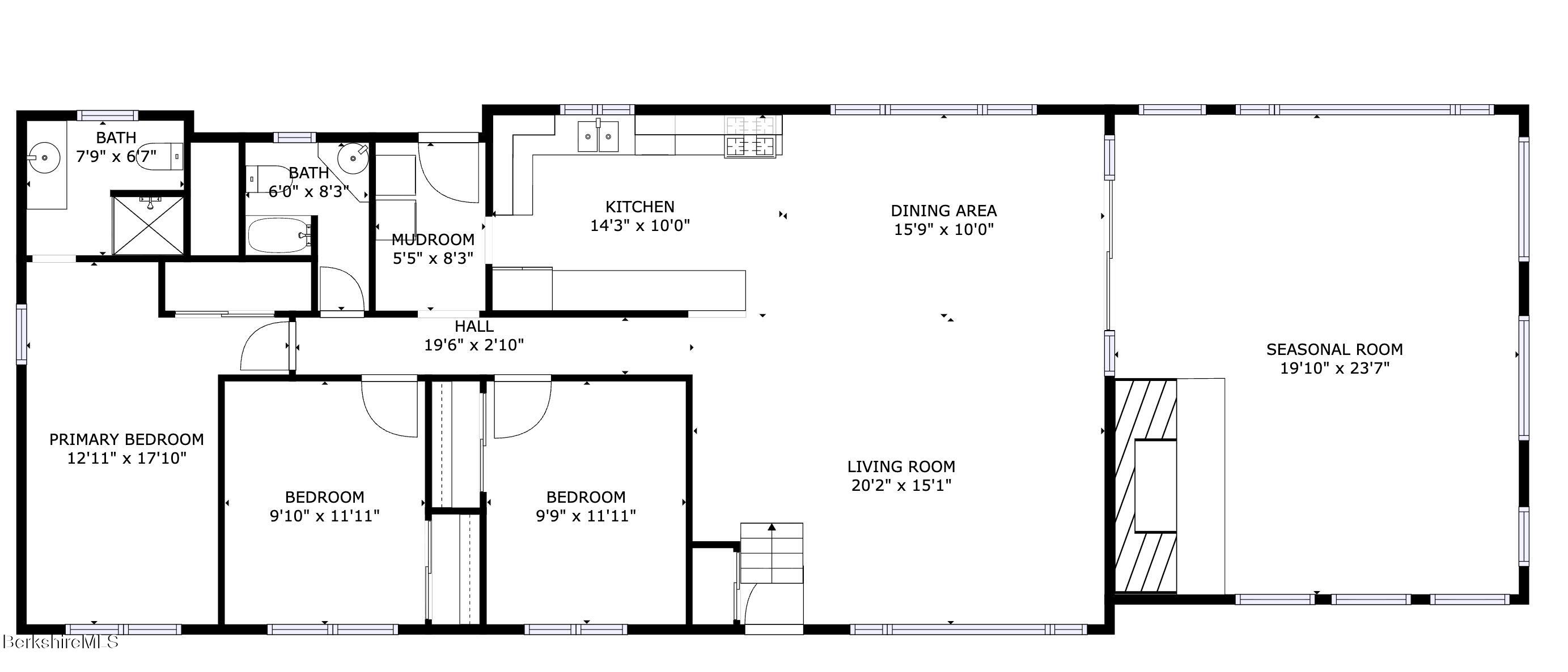 715 Main Road Monterey, MA 01245 - Photo 28 of 28 FLOOR PLAN