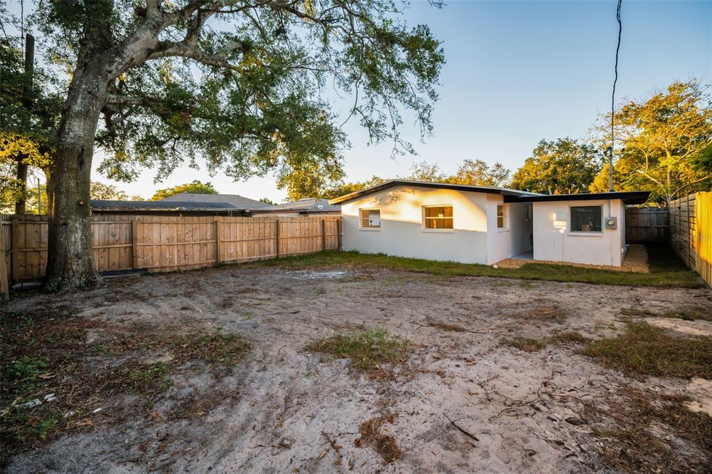 6216 Central Avenue New Port Richey, FL 34653 - Photo 38 of 78 Backyard w/ room for a pool, spa or fire pit!